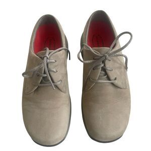 Merrell Tan Suede Leather Jungle Oxford Shoes Women’s Sz 6.5 Casual Tie Comfort